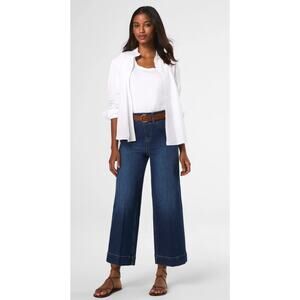 Spanx Cropped Wide Leg Premium Jeans Size Large